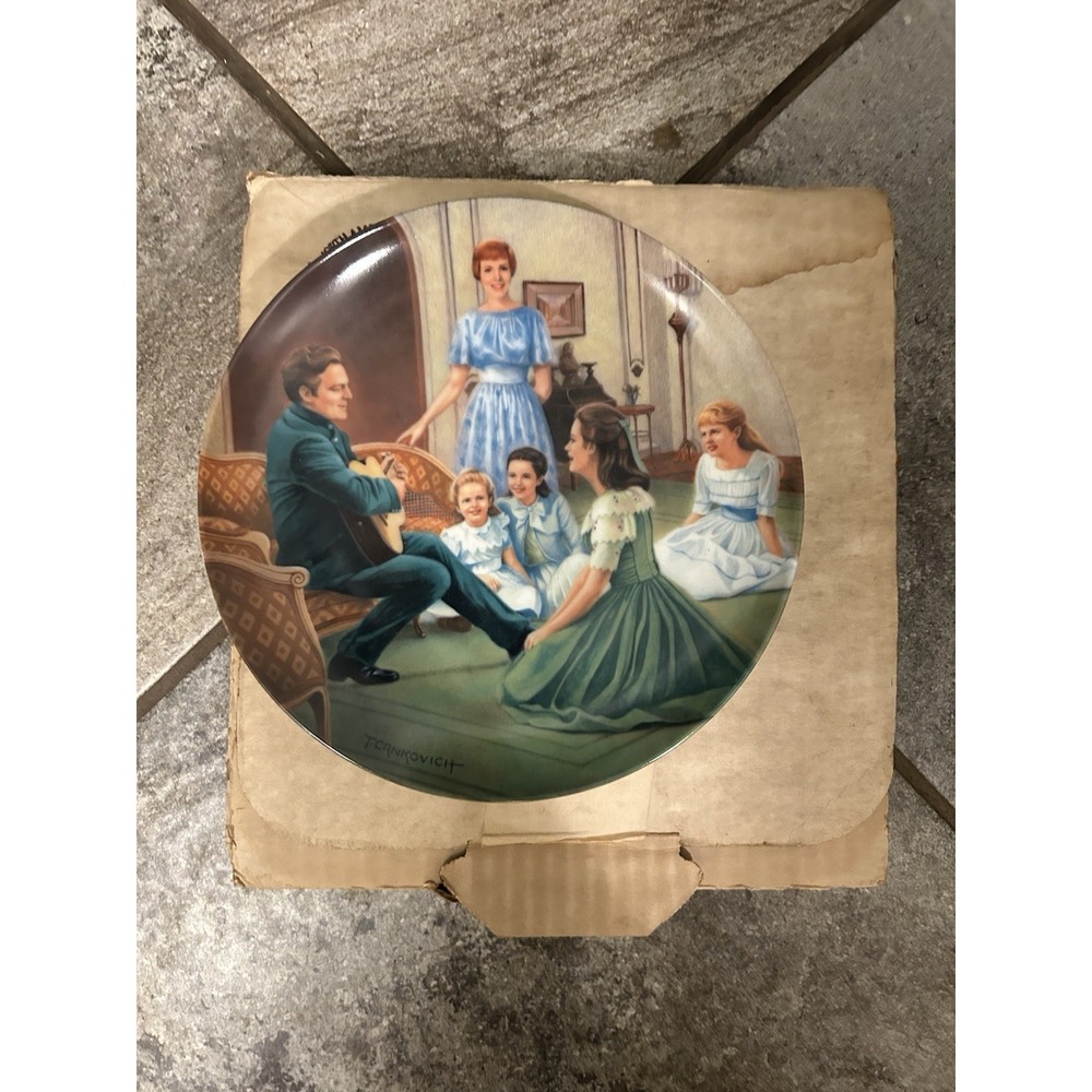 6 EDWIN KNOWLES THE SOUND OF MUSIC COLLECTORS PLATES COMPLETE SET LOT COAS*BOXES - Picture 13 of 14